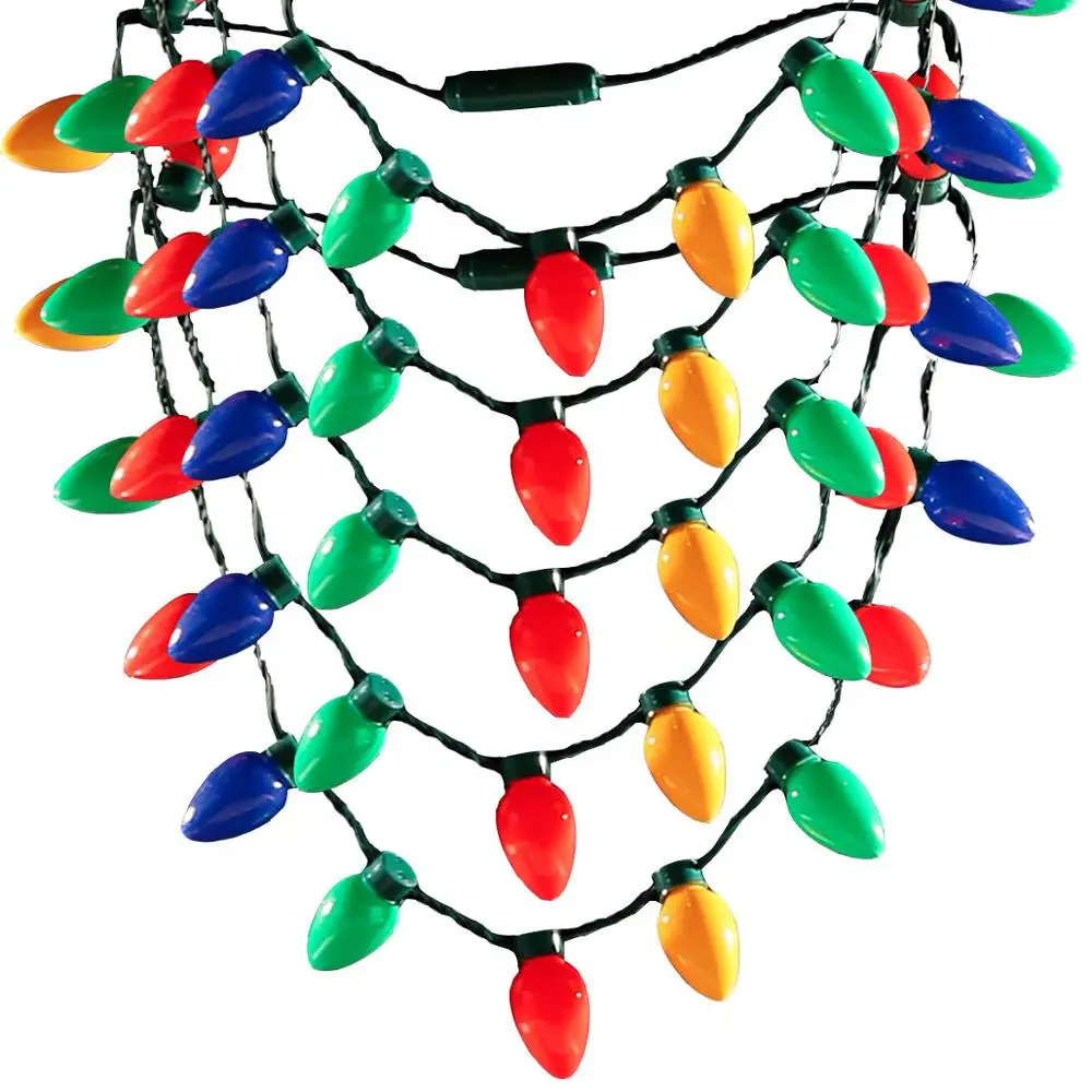 Christmas Bulb Necklace Party (21)