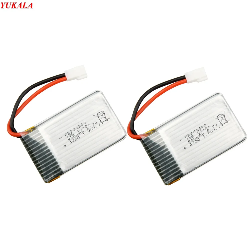 

Аккумулятор Lipo 3,7 в 500 мАч 20C маленький белый штекер для X5c X5 X5SC H5C X5A RC Quadcopter Drone Frame Kit запасные части 2 шт.