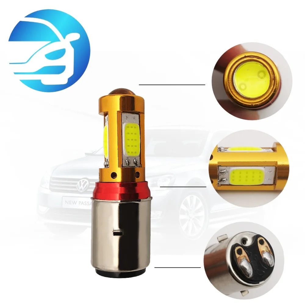 2 шт. * фары для мотоцикла 1156 25 Вт 3 + 1 сторона COB 6000K 3000LM IP55 аксессуары мотоциклов