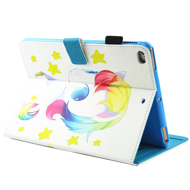 Wekays For Apple IPad Mini 3 2 1 Cartoon Unicorn Leather Funda Case For Coque IPad Mini 2 3 Tablet Cover Case For IPad Mini Kids