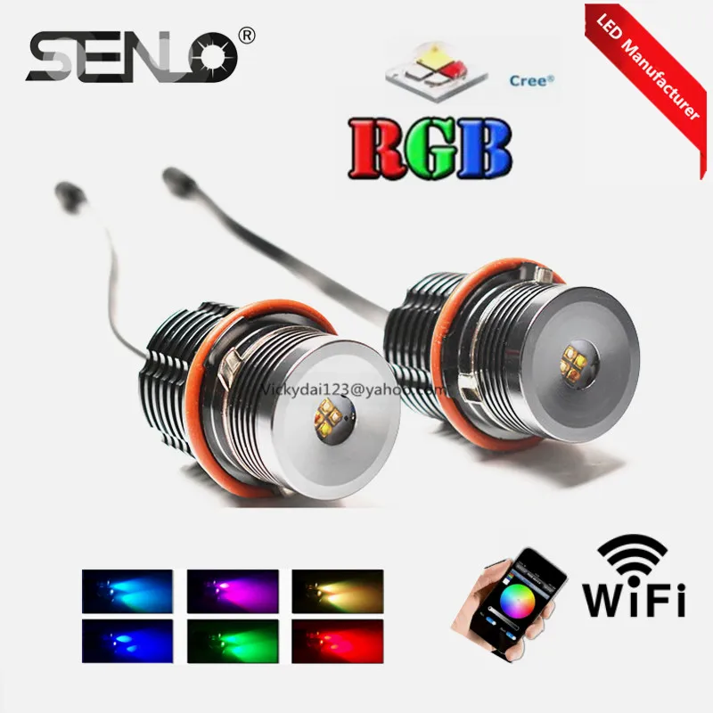 Новый дизайн контроллер для телефона E39 rgb светодиодный ангельский глаз