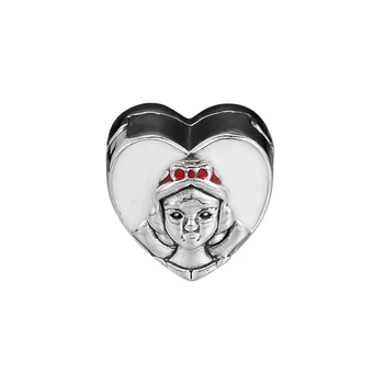 

Snow White Portrait Clip Charm Fit Original Charm Bracelets For Woman DIY Sterling Silver Beads For Jewelry Making