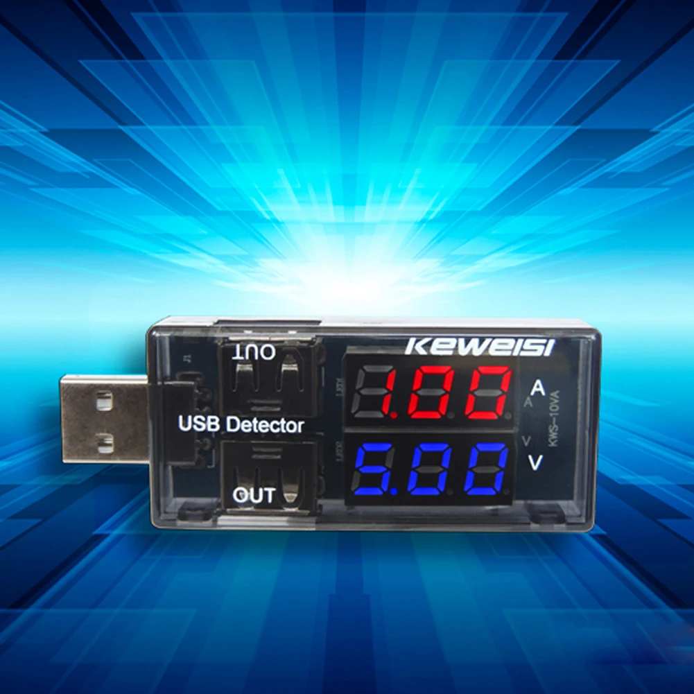 3V-30V Current Voltage Charger Capacity Double Display USB Tester Smart Digital USB tester USB battery charge capacity tester