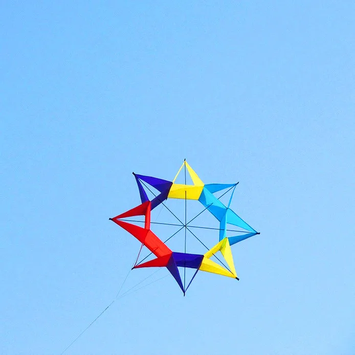 Бесплатная доставка высококачественный детский воздушный змей 3d angel kite с ручкой