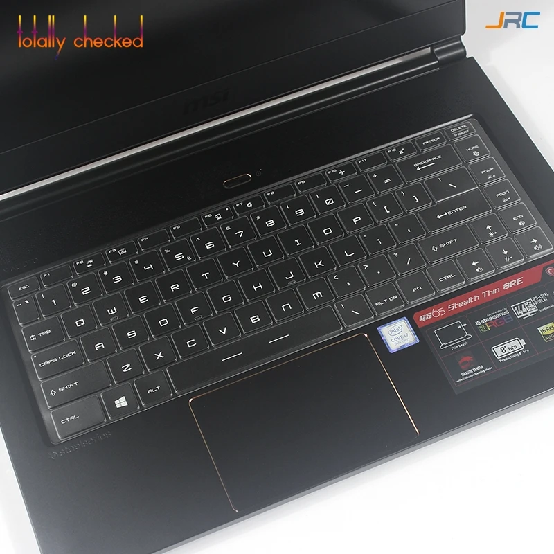 

Ultra thin TPU Keyboard Cover Skin Protector For MSI GS65 Stealth Thin 15.6 Inch Gaming Laptop GS 65 (2018 Release)