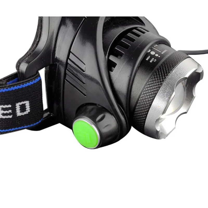 Налобный фонарь XML T6 светодиодный 4000 лм|lampe frontale|led headlamp zoomled |