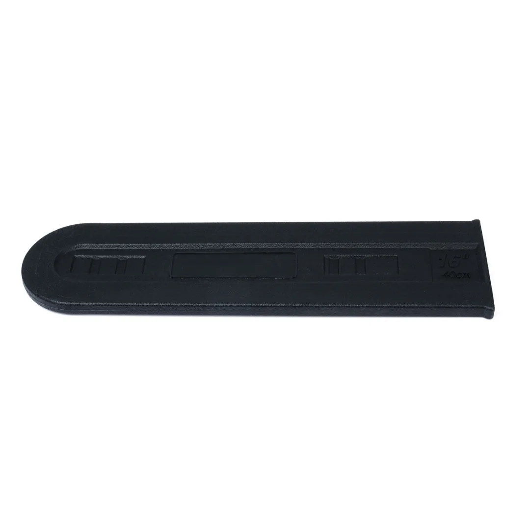 Mayitr 14"-16" Black Chainsaw Bar Protect Cover Scabbard Guard Universal Garden Accessories For Guide Plate Set