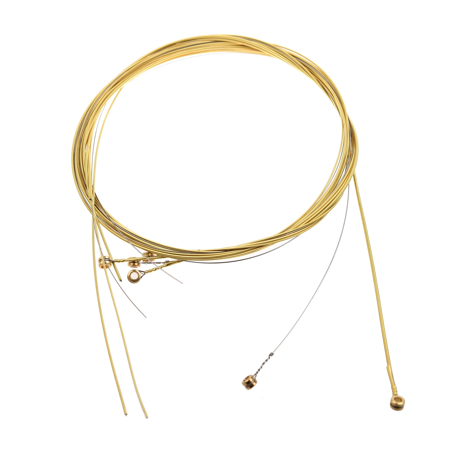 Замена 6 шт A406 набор стальных струн для акустической гитары|string set|steel stringacoustic string