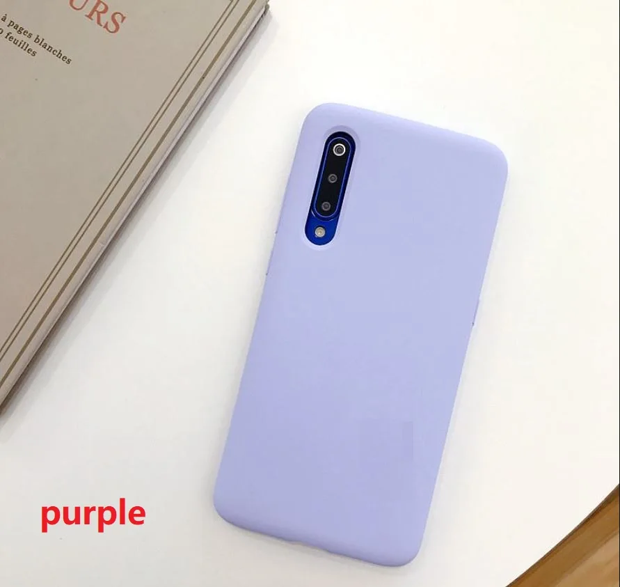 Чехол для телефона s, для iPhone 7, 8, 6, 6s Plus, жидкий силикон, мягкий ТПУ капа, Fundas, чехол для iPhone XS Max, XR X, чехол, противоударный - Цвет: purple