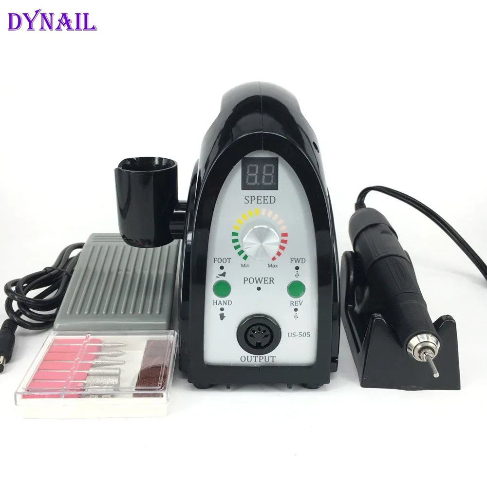 

High Quality Strong Power 65W 35000RPM Electric Manicure Nail Drill Machine Nail Polisher with LCD Display