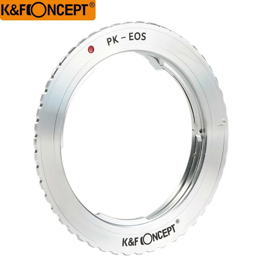 K&F Concept переходное кольцо переходник Адаптер для Pentax K PK Объектива на Canon EOS фотоаппарата