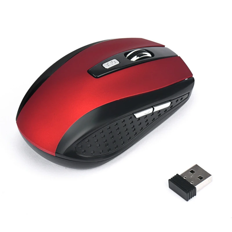 Мини-мышь, 5 кнопок, портативная, 2,4 ГГц, Беспроводная оптическая игровая мышь для ПК, ноутбука, компьютера, Pro Gamer, мыши