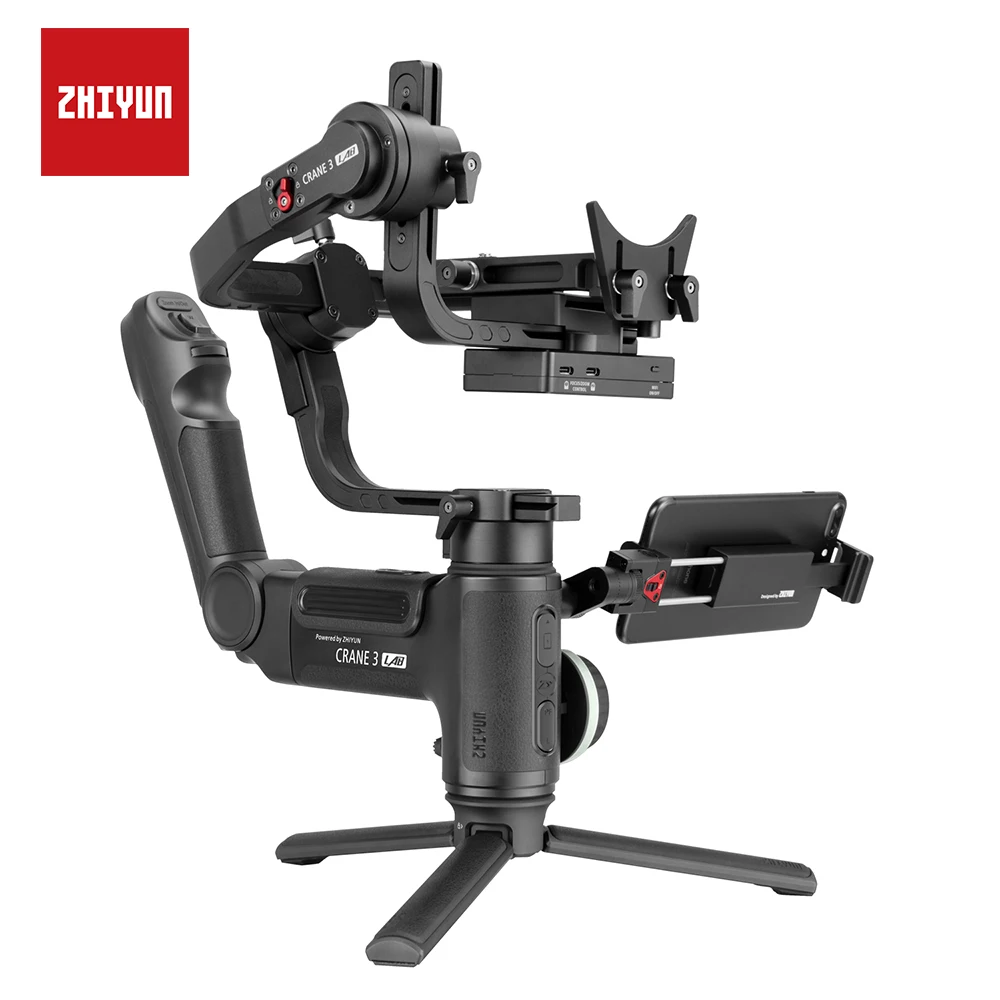 Стабилизатор ZHIYUN New Crane 3 LAB осевой ручной 4 5 кг с непрерывной фокусировкой
