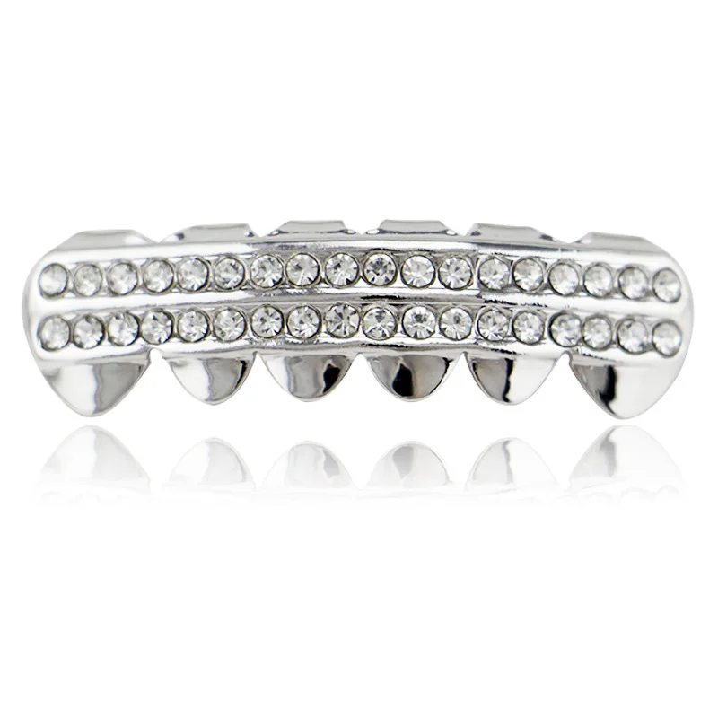 rhinetone silver down