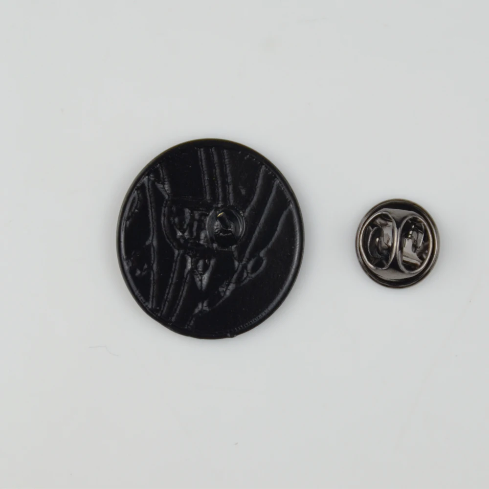 Цветной эмалированный Pin для лица Круглый художественный знак женщин и мужчин