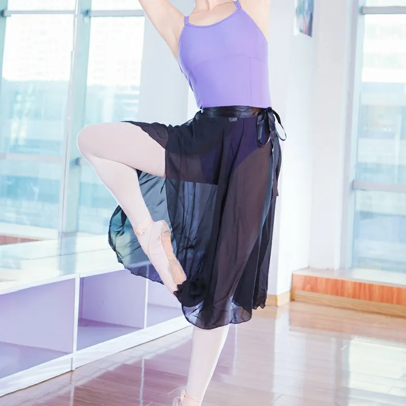 Adult Ballet Dancing Costume Teacher's Dress Women Girl Chiffon Ballet