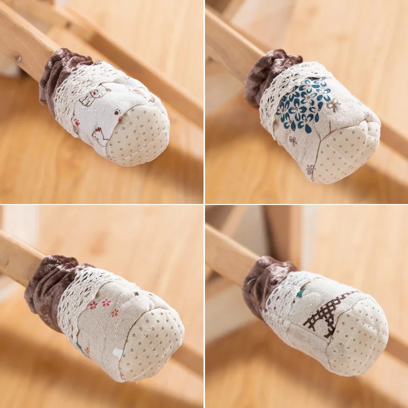 Garden furniture thick cloth booties lace table leg Chair pads socks