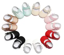 Новинка 2019 года ручной работы детские мокасины красивый детский для малышей обувь принцессы для девочек обувь малышей Bebe Мэри Джейн