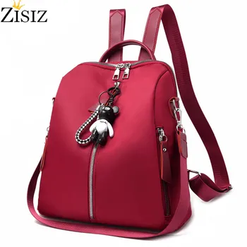 

2019 fashion ladies waterproof backpack anti-theft travel bag zipper Mochila Feminina backpack bag suitable for teenage girls