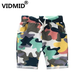 VIDMID Children Boys Shorts Printing Camouflage shorts Casual Straight Elastic Waist Kids Shorts For 2-8 Years trousers 4037 03 1