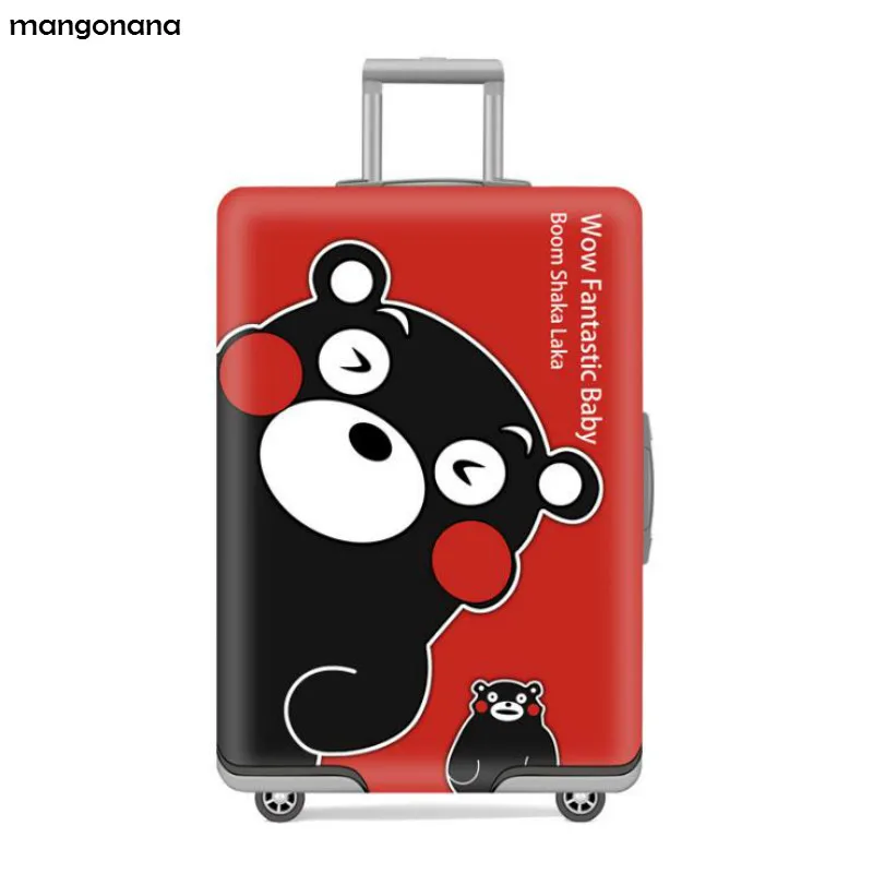 1PC 18"-32'' Elastic Travel Luggage Cover Suitcase Protective Case Protector Anime Kumamon