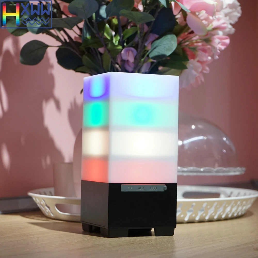 HXWW сменный светодиодный светильник для танцев с музыкальным ритмом Bluetooth
