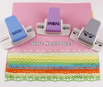

Punch scrapbooking handmade edge device DIY paper cutter craft Handmade New fancy border punch S flower design embossing