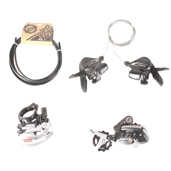 

SHIMANO ACERA M360 3x8S 24S Speed MTB Bicycle Groupset Kit 4 Parts with Shifter Lever & Front and Rear Derailleur & Cable