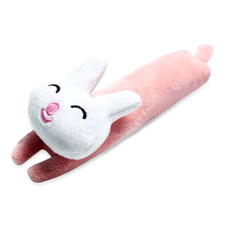 16cm Cartoon Dog Toy Soft Brinquedo Interativo Para Cachorro Toy for Dogs Pet Animal Rabbit Plush Dog Toys Squeaky Fleece 1Pcs