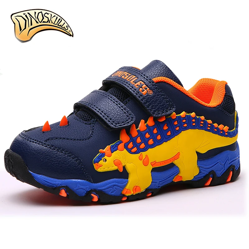 Dinoskulls 2019 детская обувь динозавр мультфильм детские туфли Дети Спорт на открытом воздухе повседневные обувь для бега, кроссовки 27-34