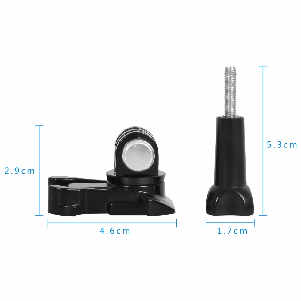 Swivel Quick 360 Degree Rotation Release Buckle Base Mount Adapter+Screw For GoPro Hero 5 4 3+ Xiaoyi SJCAMC amera Accessories (7)