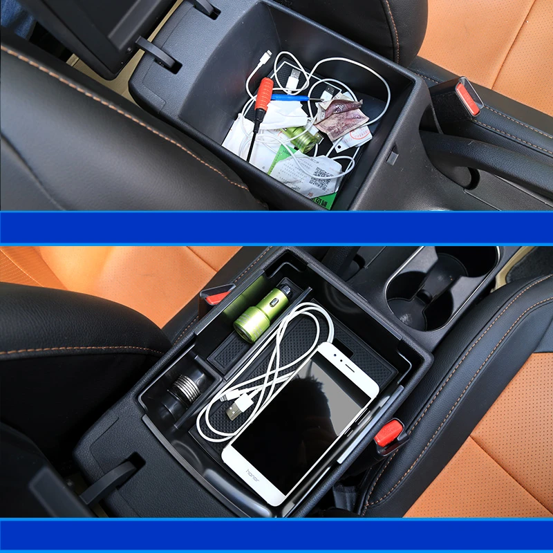 Центральный автомобильный подлокотник для хранения hyundai Elantra 2016 2017 2018 коробка