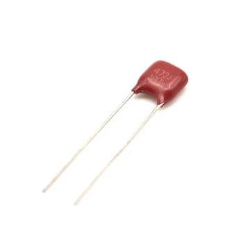 

5MM pin 63V(100v) 472 4.7NF 4700PF CBB capacitor (50PCS/LOT)