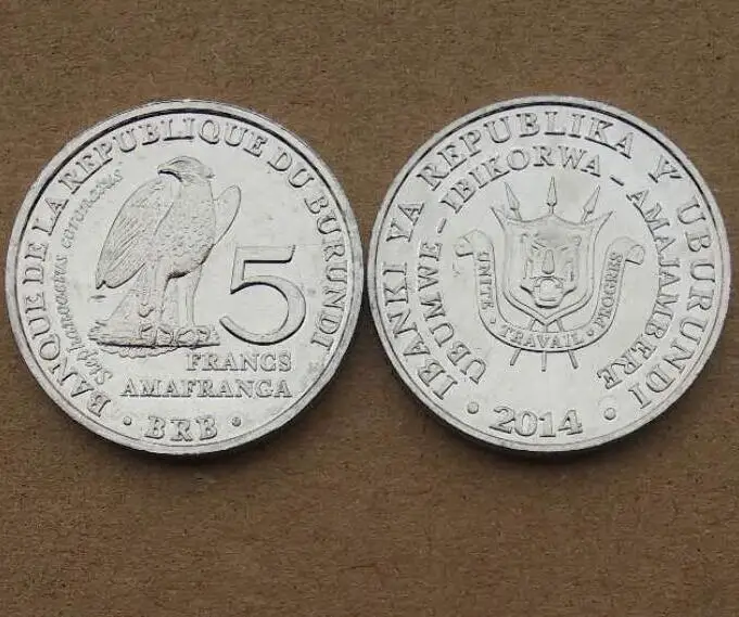 

26mm Burundi ,100% Real Genuine Comemorative Coin,Original Collection