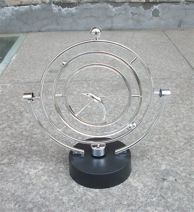 Магнитный маятник Ньютона с батареей для украшения дома и офиса, развивающий подарок для детей, физика, наука, металлический баланс