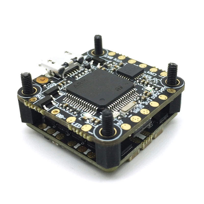HGLRC XJB F413 для контроллера полета Omnibus F4 и 13A Blheli_S 2 3S 4 в 1 бесщеточный ESC