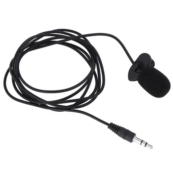 

Portable External 3.5mm Hands-Free Mini Wired Collar Clip Lapel Lavalier Microphone For PC Laptop Lound Speaker