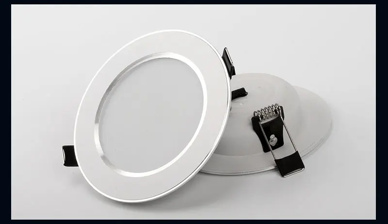 10 шт. светодиодный светильник 220 в 240 В 3 Вт 5 Вт 7 Вт 9 Вт 12 Вт 15 Вт светодиодный потолочный круглый встраиваемый светильник водонепроницаемый Светодиодный точечный светильник для ванной кухни