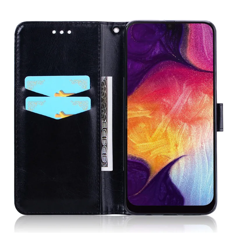 Для samsung Galaxy A50 чехол силиконовый Чехол кожаный флип-чехол для телефона для samsung A50 50 A505 A505F SM-A505F Galaxy A50 чехол