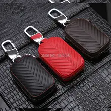 Genuine Leather Car Key Case Carteras para Scion iQ iM iA tC xB xD