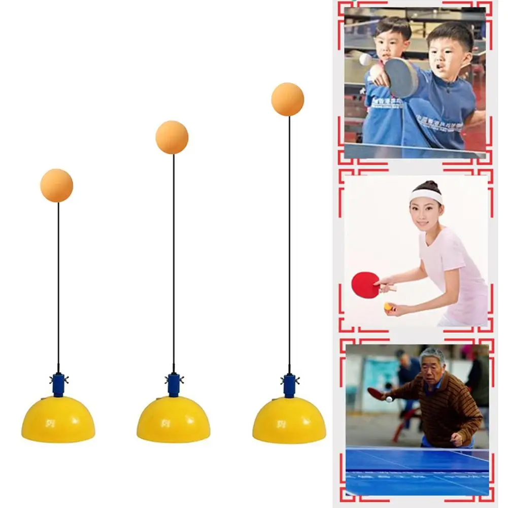 في الهواء الطلق تنس الطاولة في الأماكن المغلقة مرنة لينة رمح تنس طاولة المدرب لتخفيف الإجهاد الذاتي التدريب قطعة أثرية لعبة واحدة ممارسة