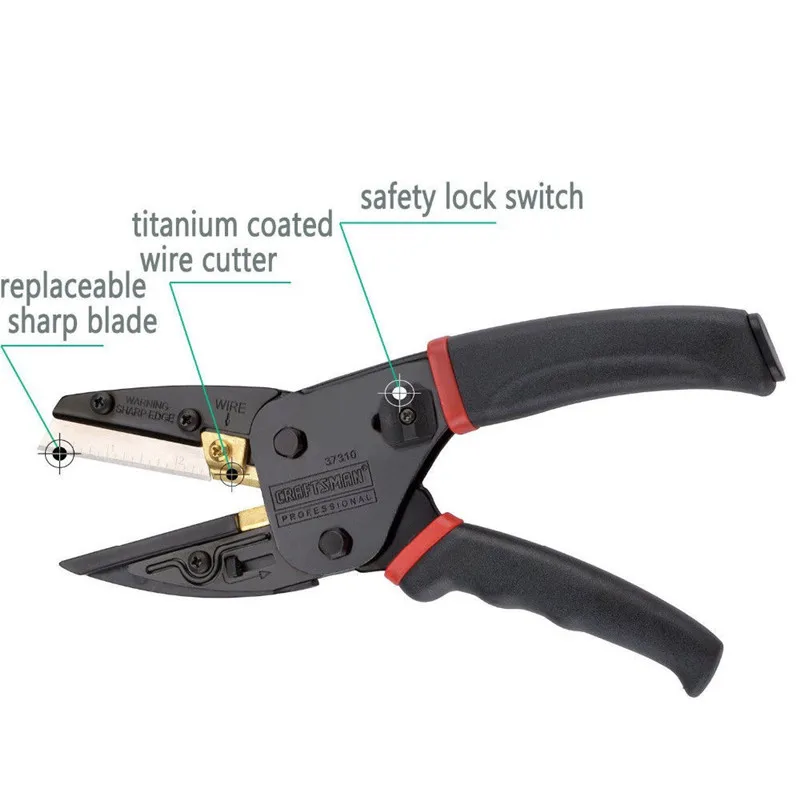 Ceny Multi Cut 3 w 1 Power Cutting Tool z wbudowanym przecinak do drutu nóż introligatorski nożyczki ze stali nierdzewnej szczypce do zdejmowania izolacji