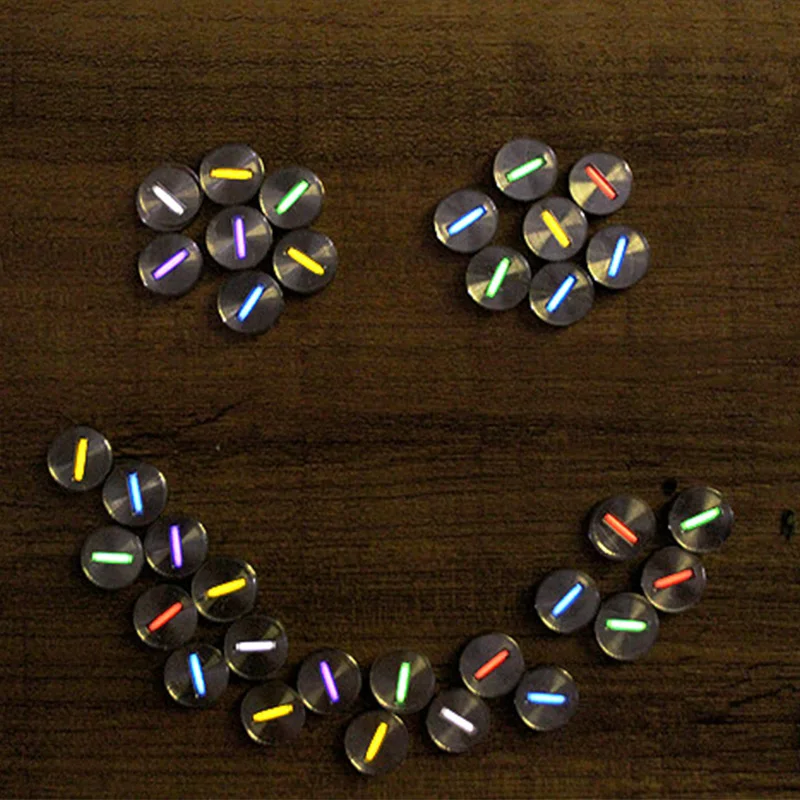 

1PC 1.5x6mm Tritium Tube Self-luminous 15 Years With Titanium Chip Patch Luminous Tritium Gas Lights Signal Lights EDC Tools