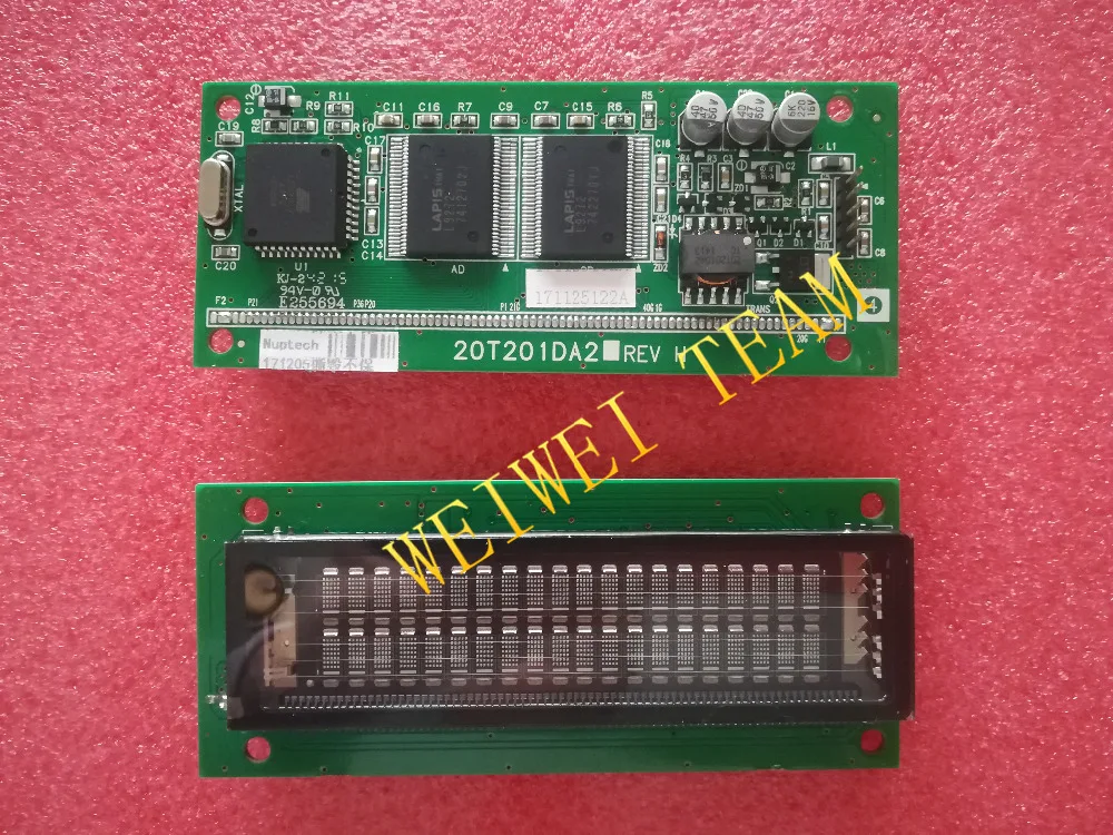 

Wisecoco Original New LCD for 20T201DA2 VFD module screen 100% HIGH QUALITY