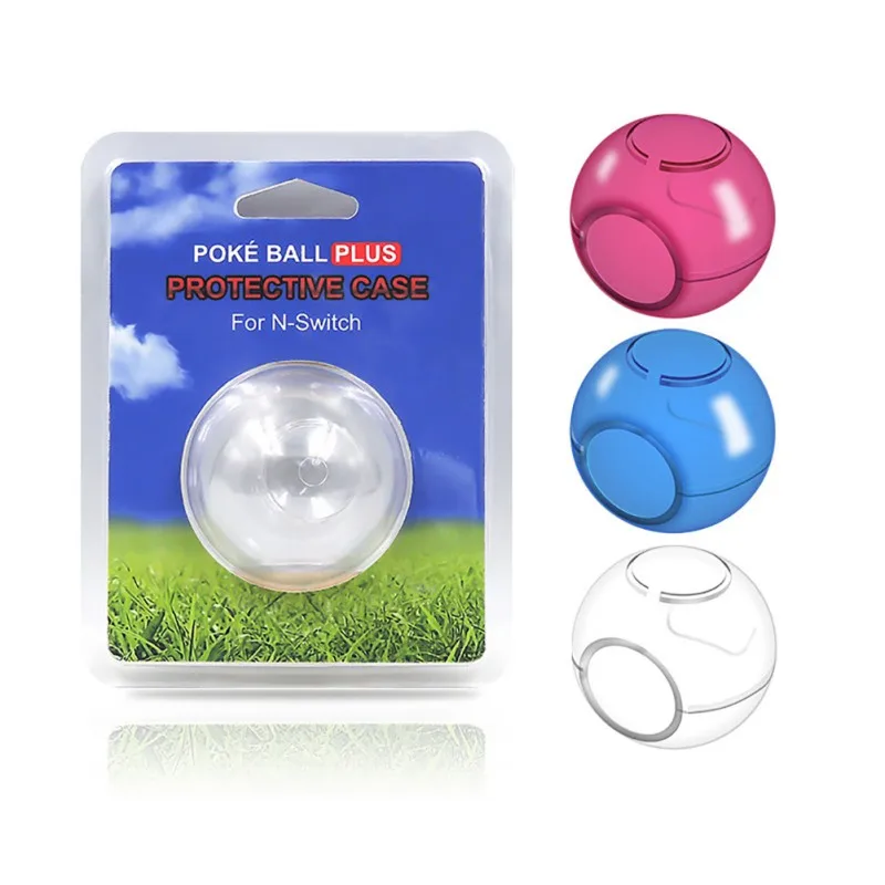

For Switch Poke Ball Plus Silicone Case for NS Poke Bao Dream Handle Protective Case Accessories for Nintendo