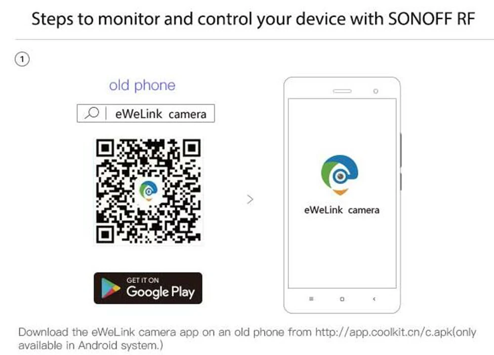 Sonoff RF Wifi переключатель модули для автоматизации умного дома 433 МГц беспроводной пульт дистанционного управления светильник с помощью Ewelink работать с Alexa Google Home