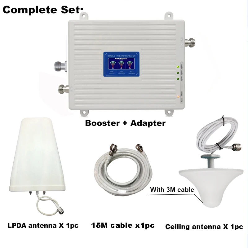 2G 3g 4G 900 2100 2600 GSM WCDMA LTE 2600 Сотовая связь усилитель сигнала GSM повторитель 3g 4 аппарат не привязан к оператору сотовой связи 2600 ретранслятор для усиления сигнала мобильных телефонов стандарта