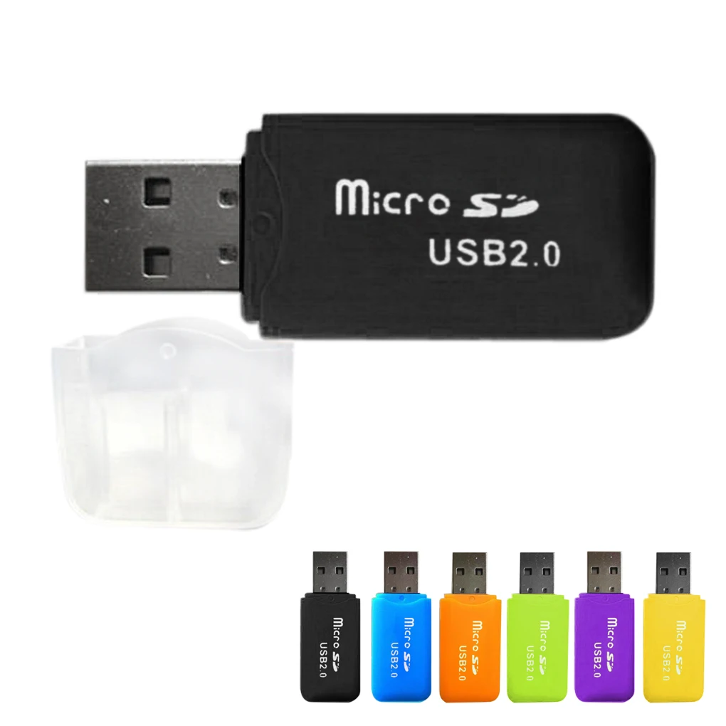 Новый высокоскоростной мини USB 2,0 Micro SD TF T-Flash адаптер для чтения карт памяти