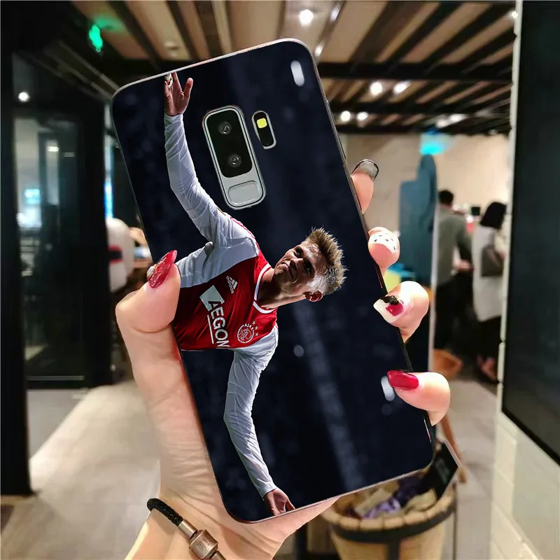 Yinuoda чехол для телефона Ajax samsung Galaxy S10 S9 8 Plus S6 S7 Edge силиконовый Team Черный Мягкий