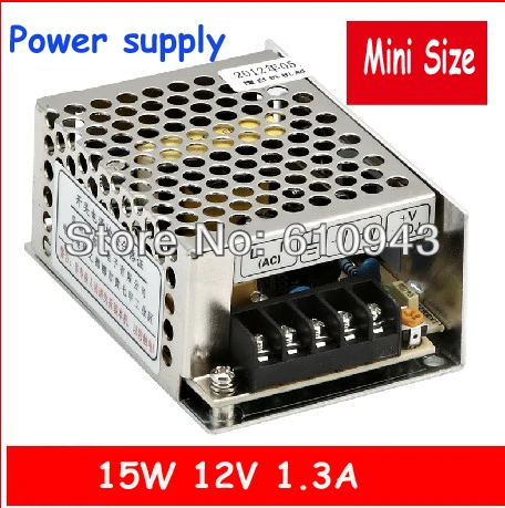 MS 15 12 мини импульсный источник питания 15W 12V 1.3A в наличии|switch power|switching power supply12v supply |